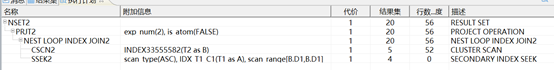 达梦sql优化之执行计划_聚集索引_17