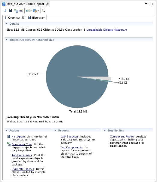 Eclipse Memory Analyzer使用技巧_内存泄漏_02