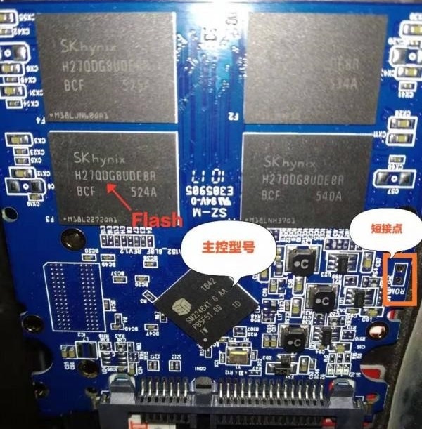 SM2246XT固态用量产工具开卡重生，量产部落网SM2246XT开卡工具教程，SM2246XT量产方法_闪存