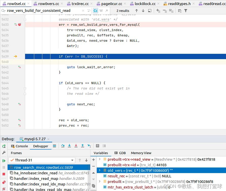 70 mysql 中事务的隔离级别_mysql_12