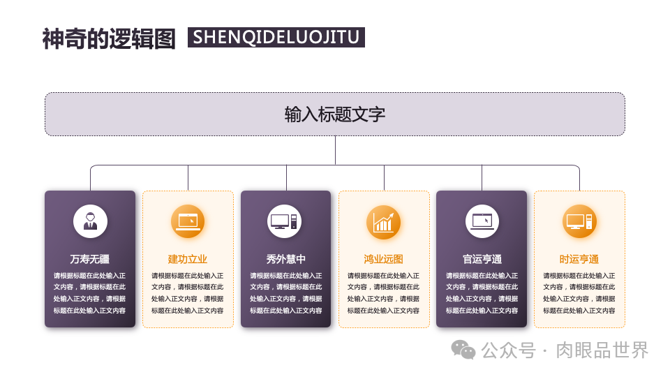 140页PPT高级业务逻辑结构图架构图拼色1可编辑（附下载）_大数据_03