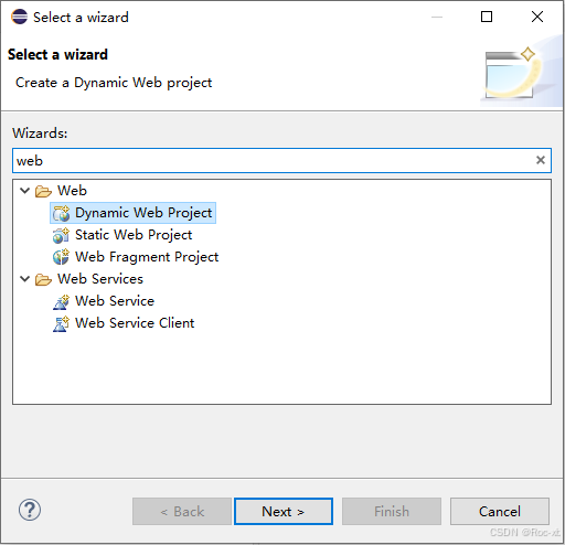 Eclipse2024无法创建Dynamic Web project解决方法_Web