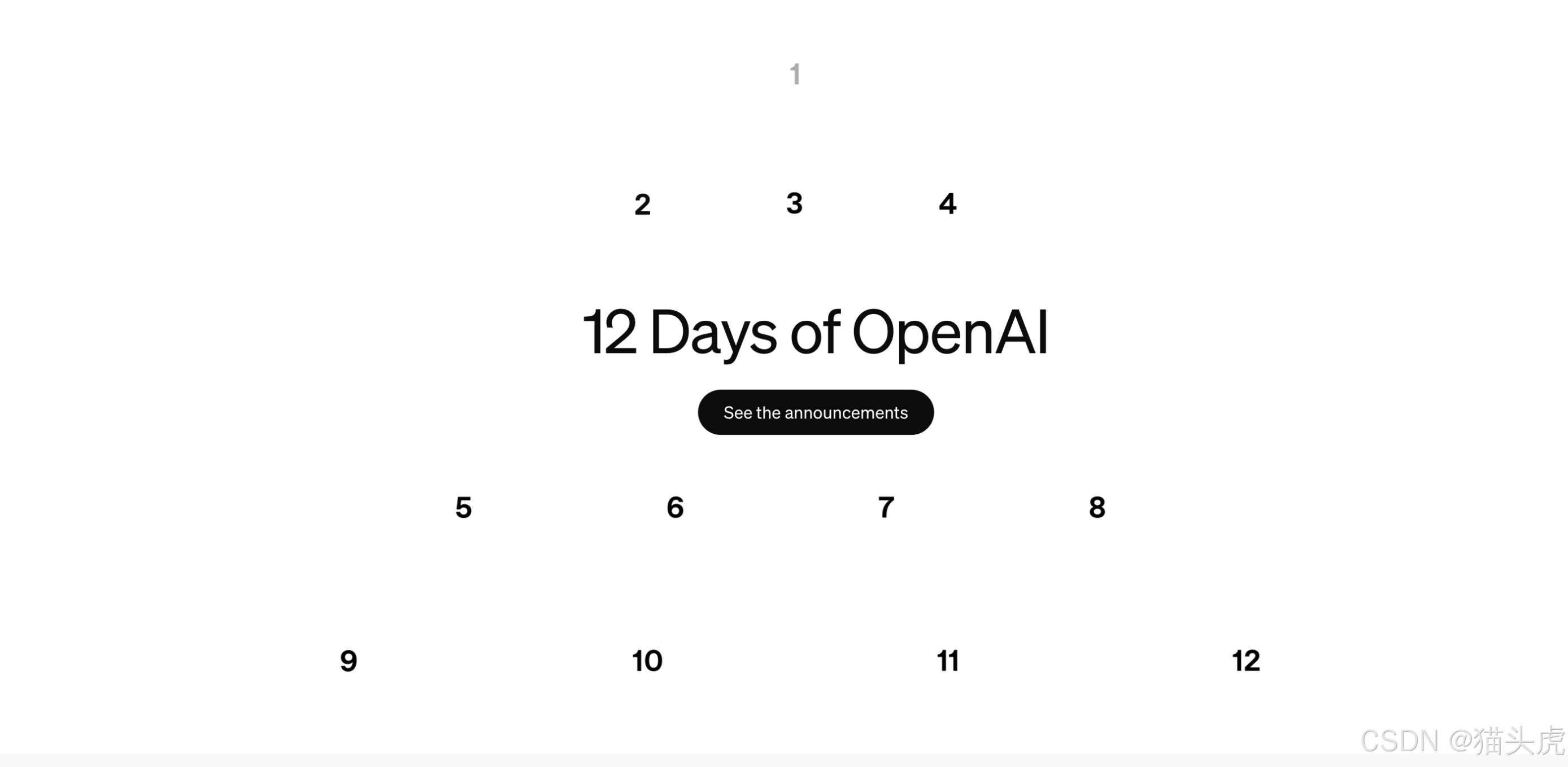 猫头虎解读 | OpenAI 圣诞 12 日发布会全解析：O1推理模型、Sora视频生成与AI商业化启示_AIGC