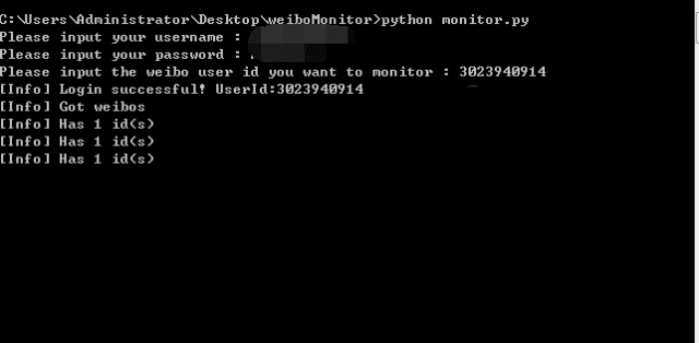 利用Python实现微博监控_模拟登陆_14