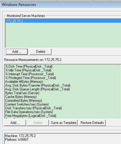 loadrunner <wbr>场景设计-添加Windows <wbr>Resources计数器