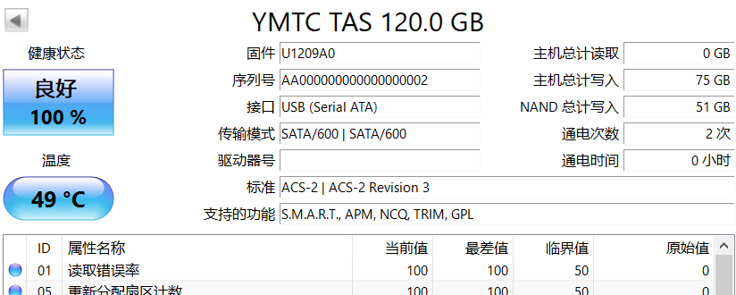 SM2259XT2量产工具开卡长江TAS，附SM2259XT2开卡工具下载_固件_06