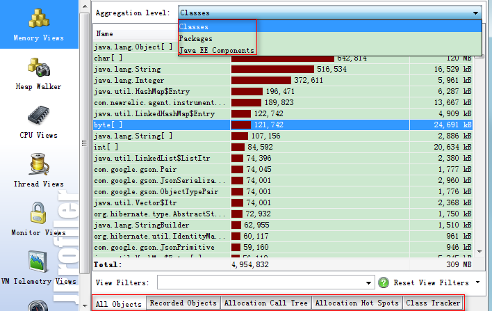 jprofiler没有memory analyzer好用_Graph_16