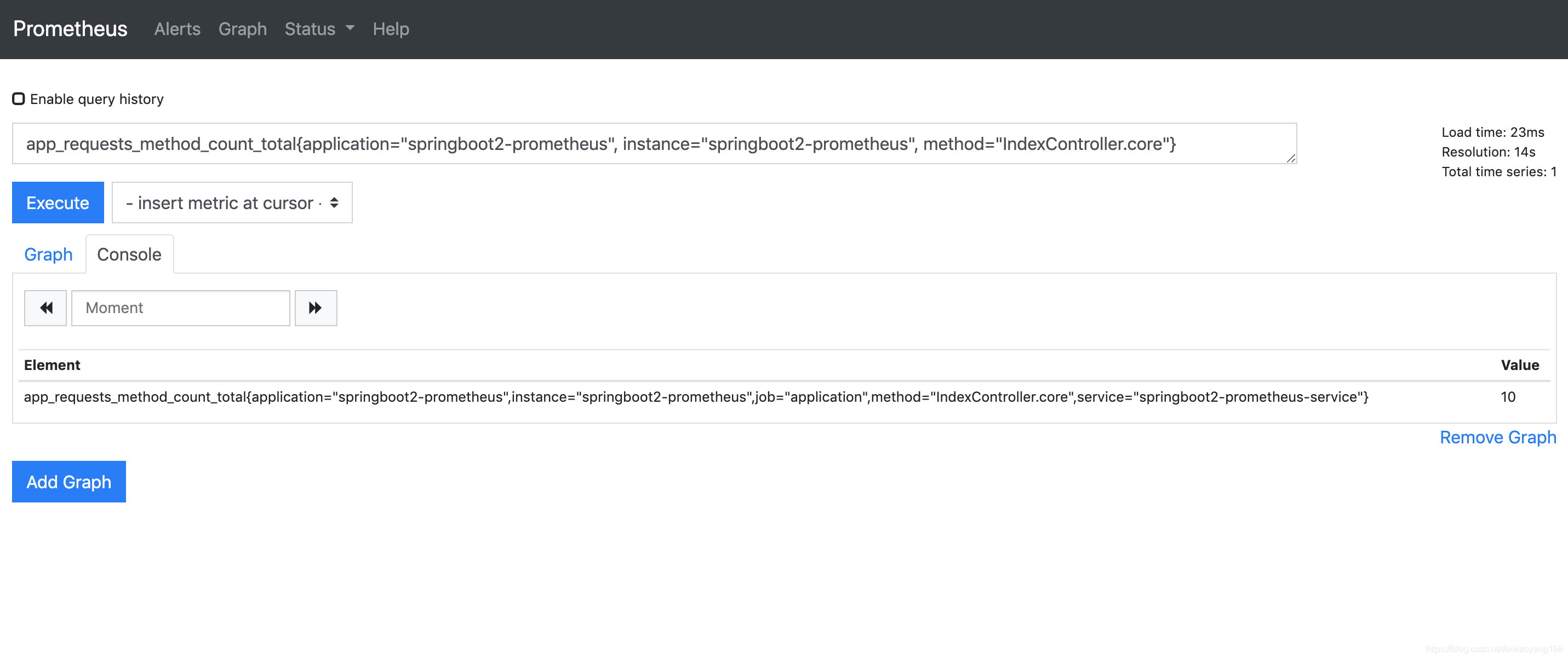 Spring Boot 集成 micrometer prometheus 代码示例： 监控某几个 API 请求次数和所有 API 请求次数、监控实时在线人数_后端_09