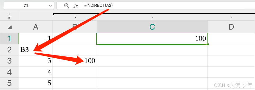 Excel查找函数(match行+index列 & offset&take & indirect & choosecols&chooserows)_数据_09