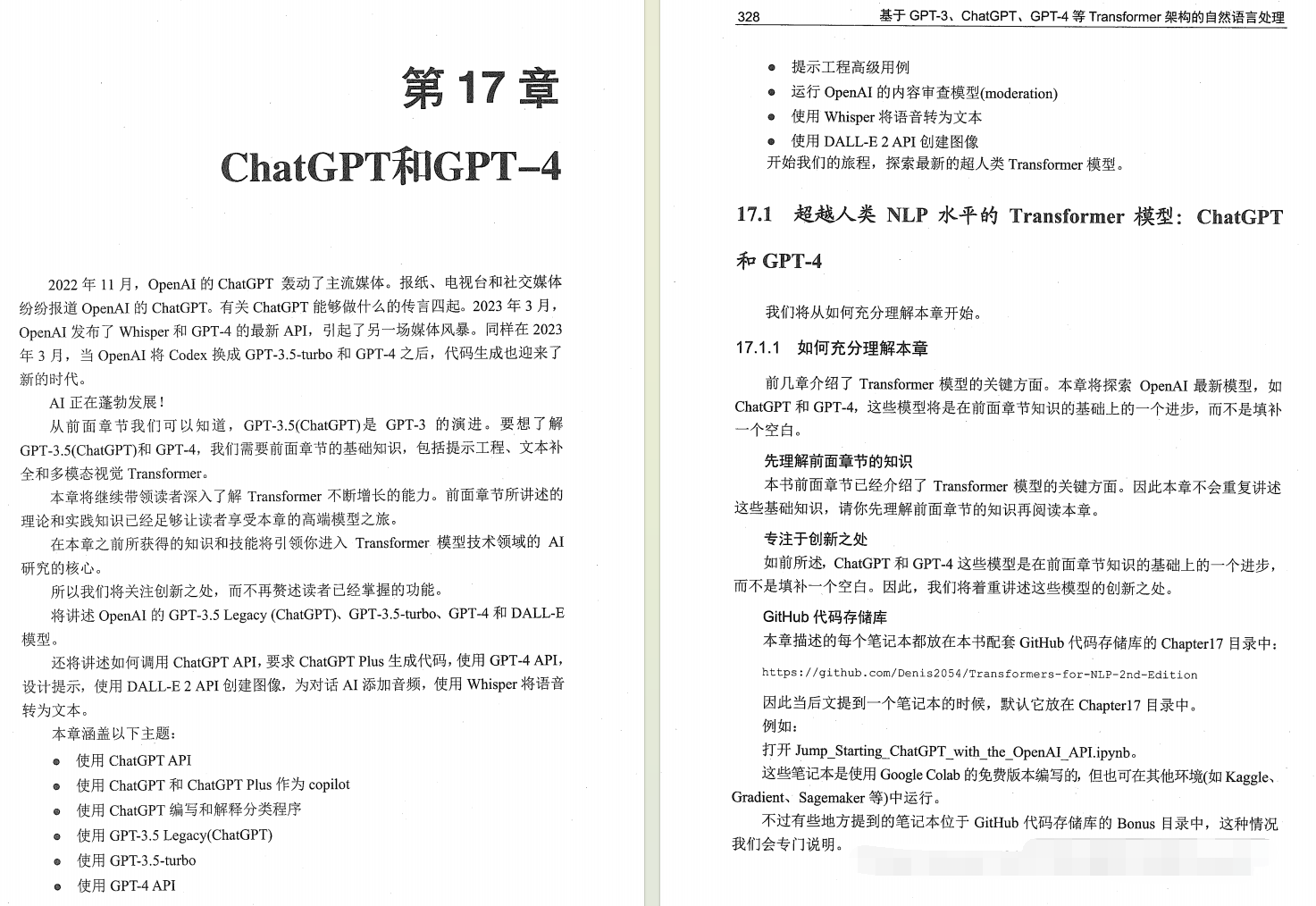 内行人都在学的大模型黑书，《基于GPT-3、ChatGPT、GPT-4等Transformer架构的自然语言处理》（附PDF）_大模型_18