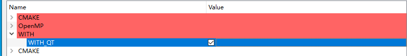 Windows10 64环境下用Qt5.12.12自带的mingw730_64构建编译OpenCV4.1.0时cmake-3.20.6中的参数配置_动态链接库_09