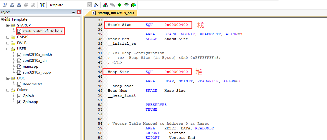 stm32CUBEMX选择LL库_启动文件