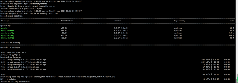 华为云 Flexus X 实例评测使用体验——MySQL 安装全过程 +MySQL 读写速度测试_测试数据_06