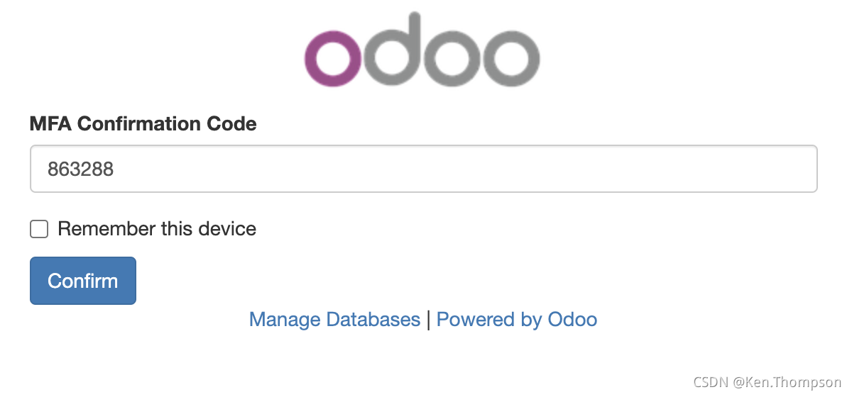 java mfa验证器_odoo_12