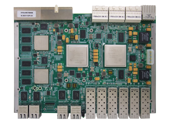 6UCPCI板卡设计方案：8-基于双TMS320C6678 + XC7K420T的6U CPCI Express高速数据处理平台_C6678板卡_02