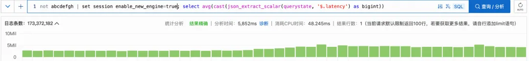 日志服务 SQL 引擎全新升级_性能提升_09