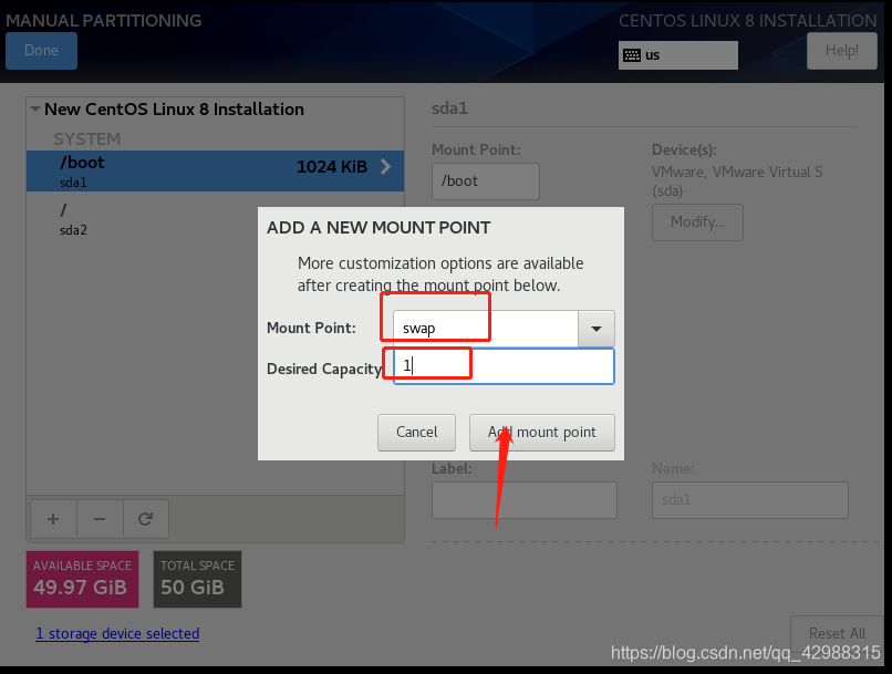 将windos系统变更为CentOS7_VMware_33