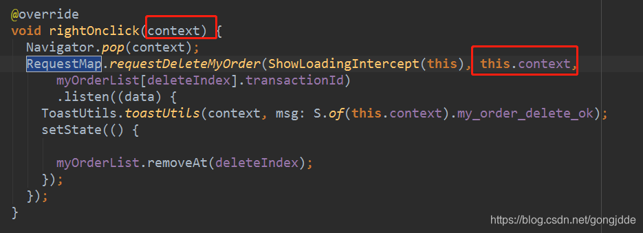 flutter context中报错 To safely refer to a widget‘s ancestor in its dispose() method, save a reference_flutter