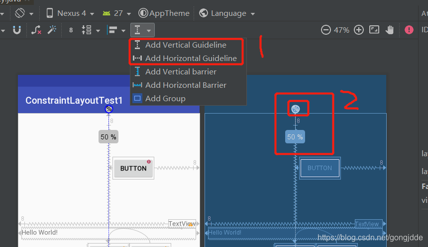 android ConstraintLayout约束布局基本用法_android_04