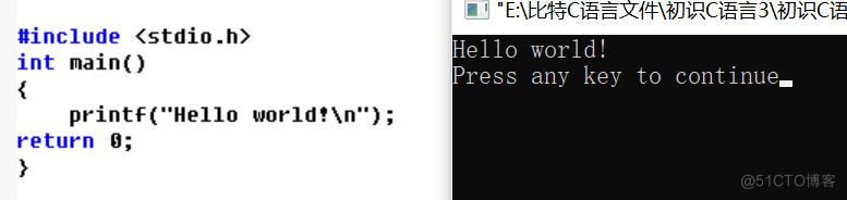 [C语言入门]初识C语言_#include