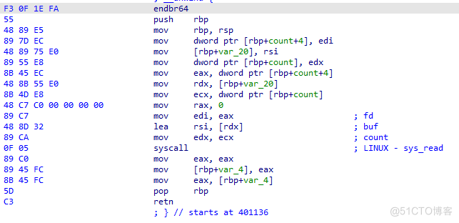 CTFpwn栈溢出之64位ROP基础构造ret2syscall简单题_CTFpwn_12