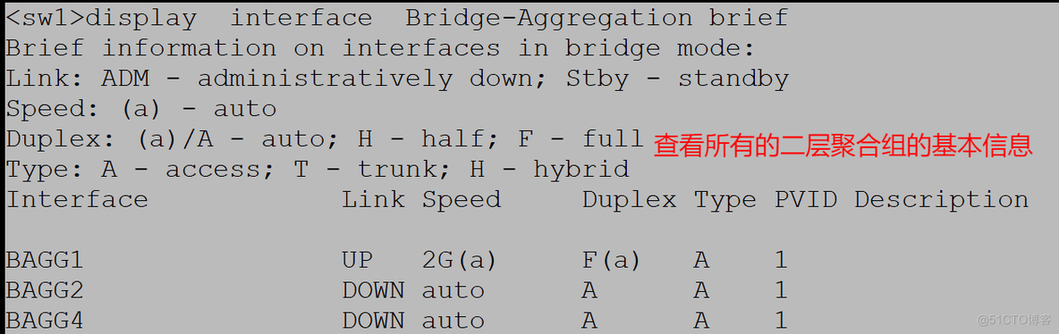 5.1-华三-链路聚合实验_华三的链路聚合