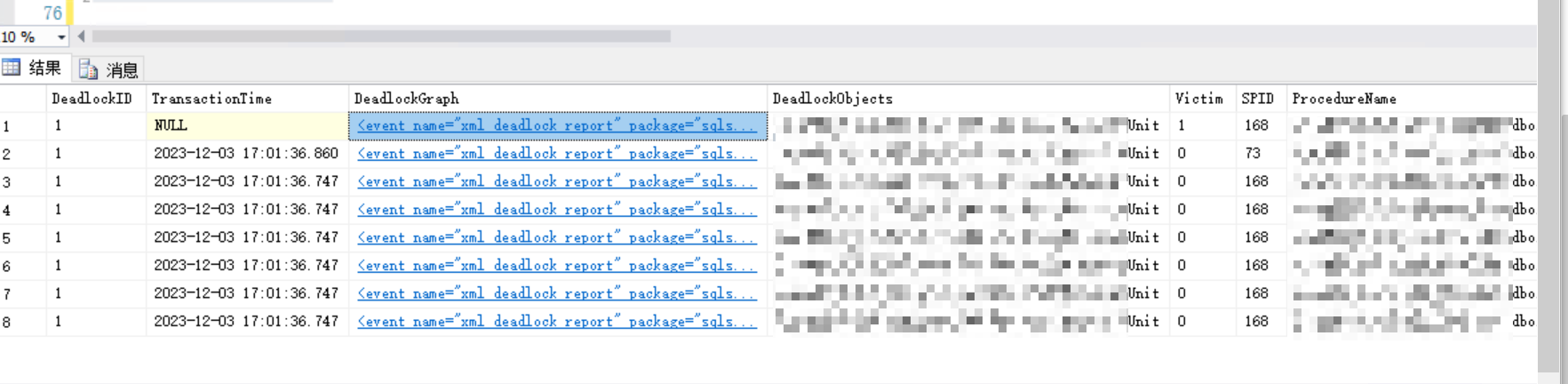 SQL SERVER 查询死锁_SQL SERVER  死锁