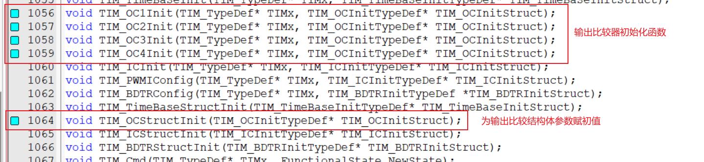 STM32学习笔记_定时器输出比较(PWM)（3）_STM32 呼吸灯_11