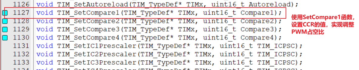 STM32学习笔记_定时器输出比较(PWM)（3）_STM32学习笔记_14