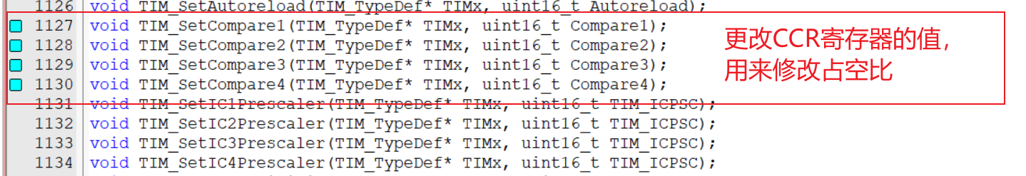 STM32学习笔记_定时器输出比较(PWM)（3）_STM32 呼吸灯_10