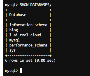 Mysql常用命令记录（完善中）_字段_02