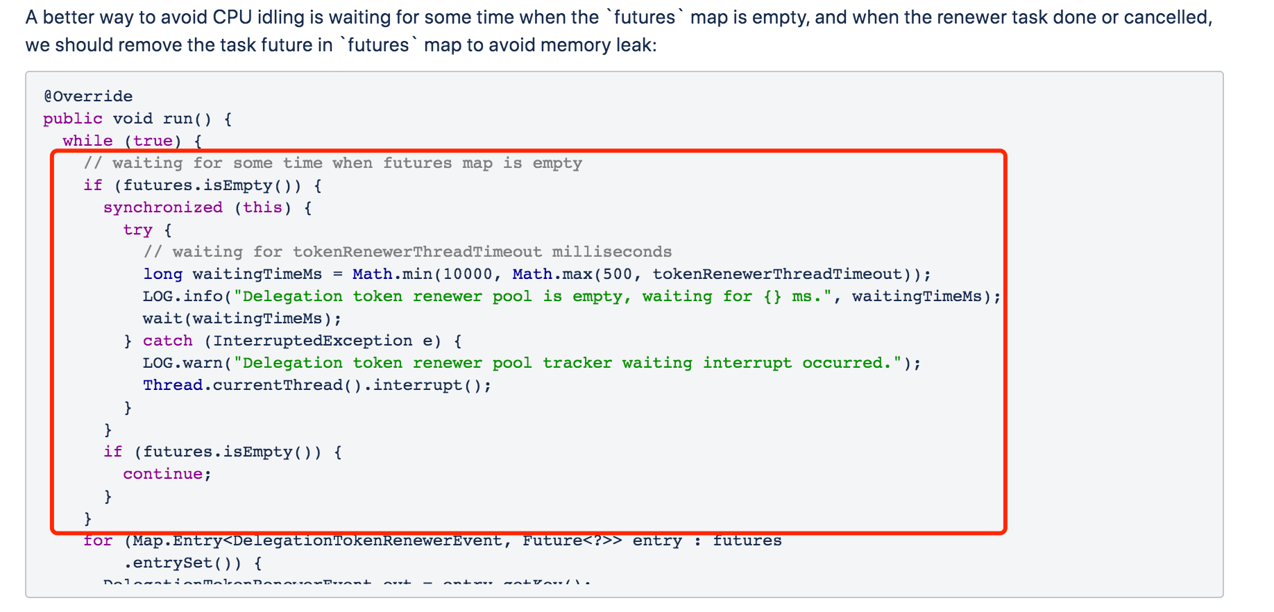 Hadoop 的 ResourceManager进程占用 CPU 100% 问题排查过程_java_09