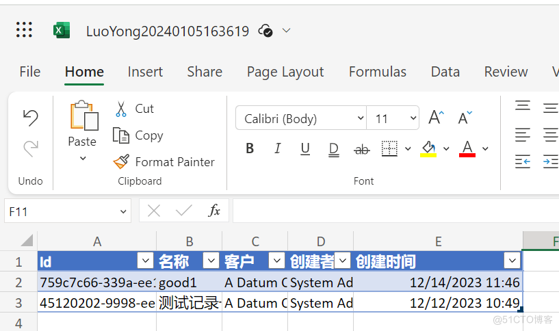 使用Power Automate获取Dataverse数据作为Excel附件发送邮件_Power Automate_14