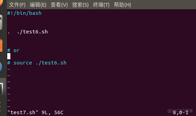 Linux||Linux操作之Shell教程-文件包含及shell变量和编程练习（Ubuntu 16.04）_bash_02