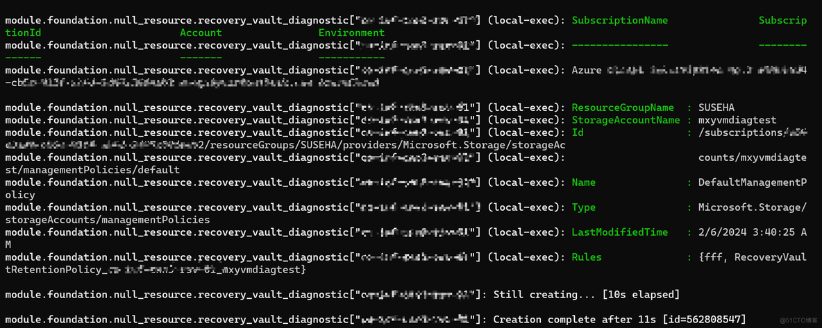 解决terraform部署storage account management policy问题_Azure_03