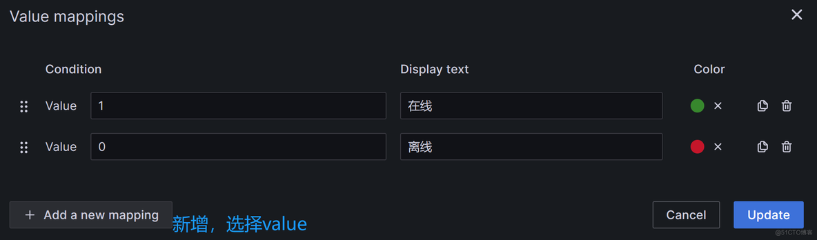 自定义grafana_table(数据源Prometheus)_blackbox的grafana展示_19