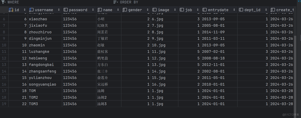 【Mybatis】-数据库如何实现数据封装（以及增、更、查）_数据封装_05