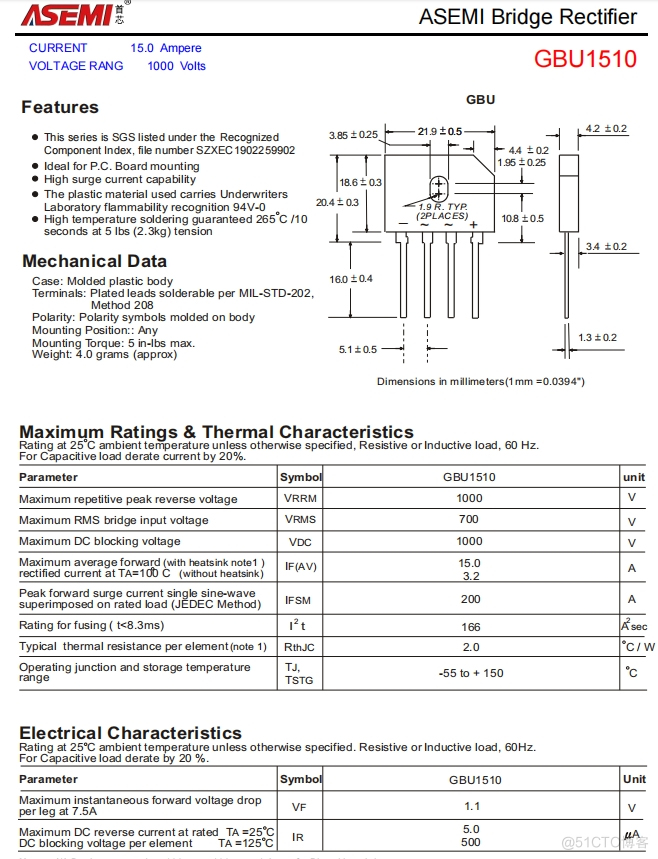 GBU1510-ASEMI逆变器整流桥GBU1510_整流桥_02