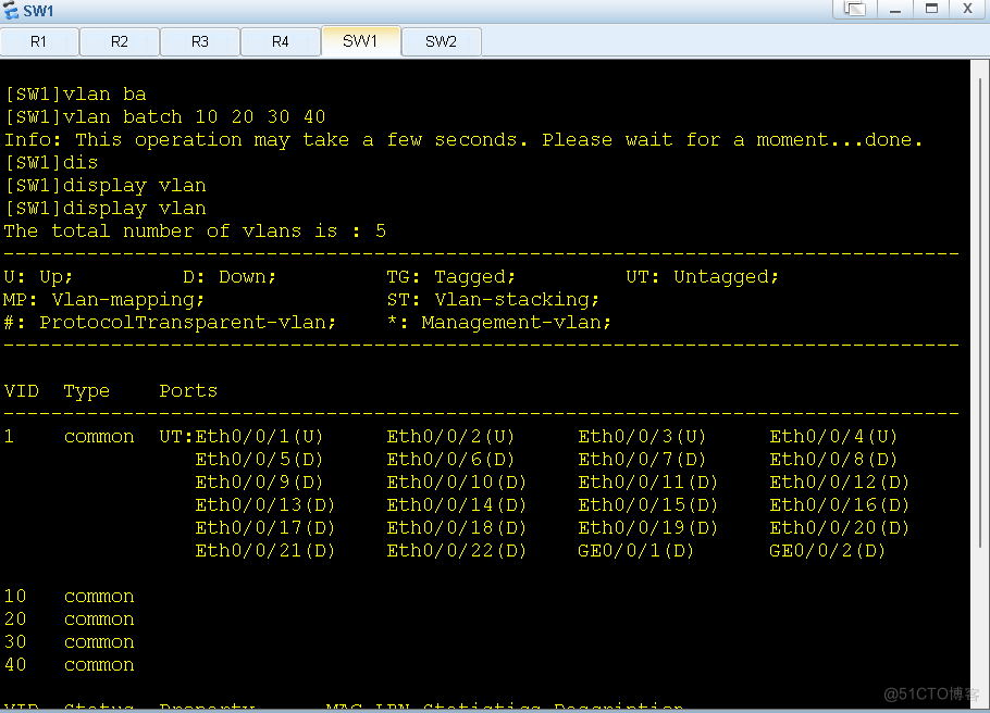 华为路由远程 OSPF及RIP路由重分发_osfp_12