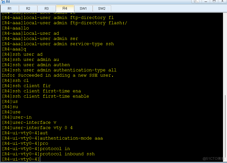 华为路由远程 OSPF及RIP路由重分发_osfp_34