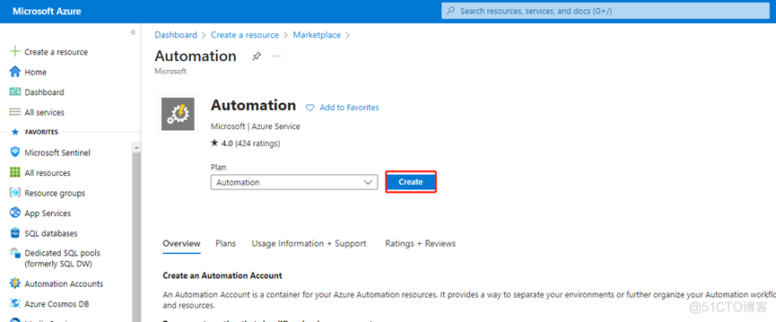 使用Azure Automation自动调整App Services Plan大小_Azure_03