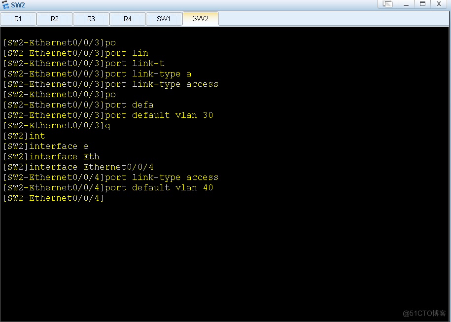 华为路由远程 OSPF及RIP路由重分发_ssh_18