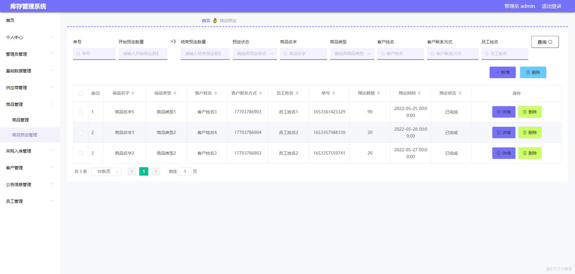 基于Spring Boot的库存管理系统—开题报告_JAVA