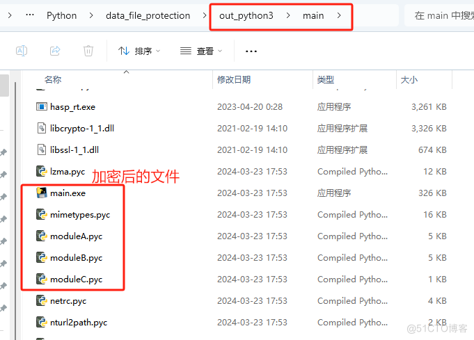 较难的python题目/加密保护Python程序 防止Python字节码被反编译的测试_加密狗_07