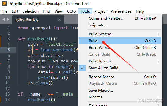 Python使用openpyxl库读取Excel工作表数据实践_Python_06