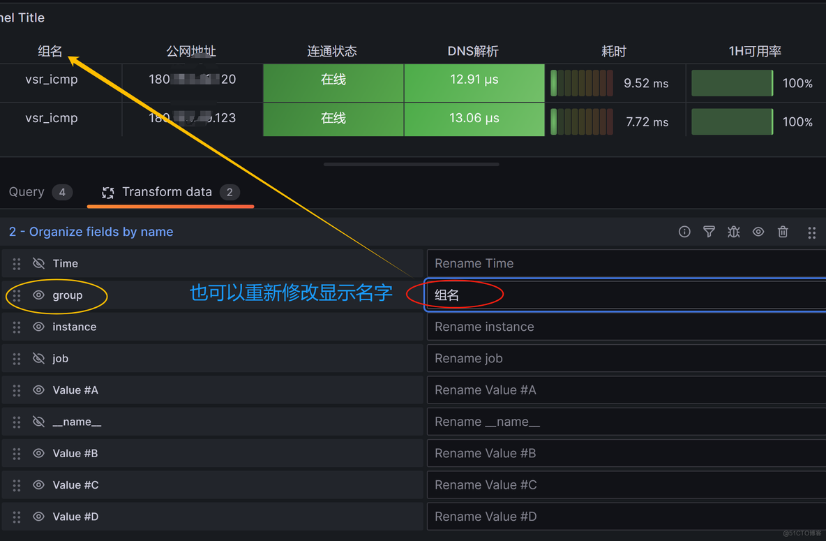 自定义grafana_table(数据源Prometheus)_promethetus的blackblx_33