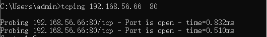 tcping端口_tcping