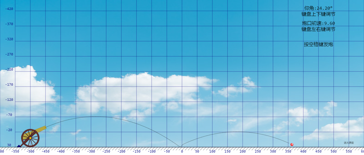 【Canvas与艺术】绘制古典火炮发射炮弹_canvas 古典火炮