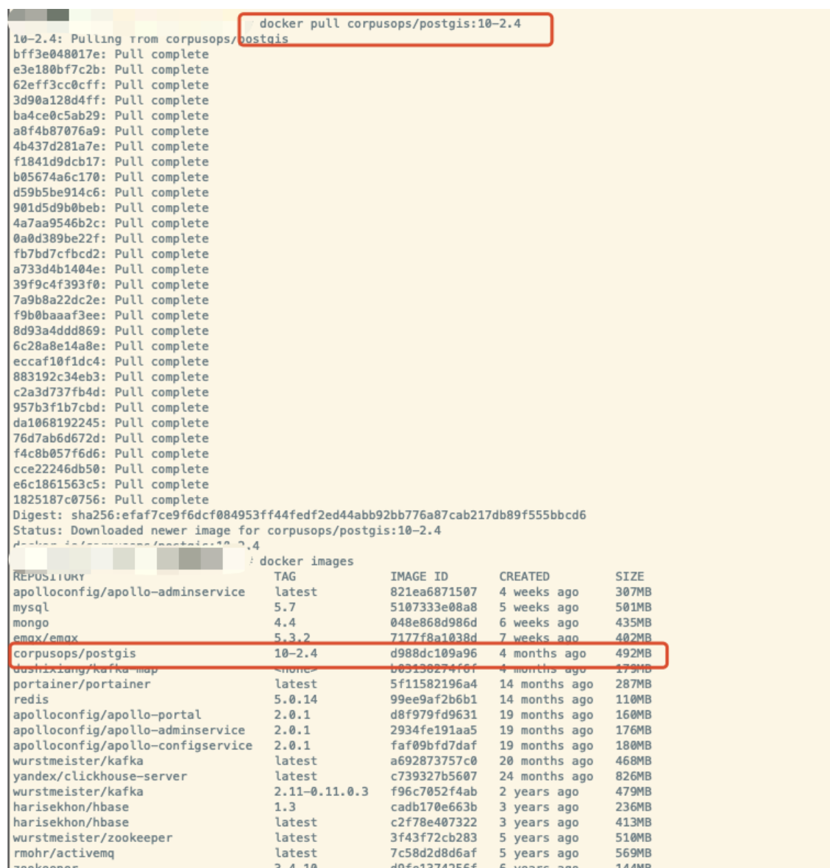 docker安装PostgreSQL+PostGiS_docker_07