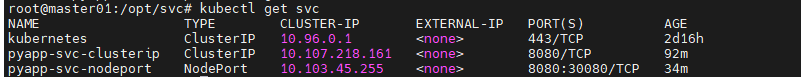 从0开始搞K8S:SVC Service（ClusterIP NodePort）_ClusterIP_12